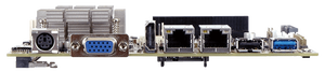 Placa base industrial IEI EPIC SBC Intel Quad-Core Celeron J1900 pantalla dual independiente a bordo - Product Image 2