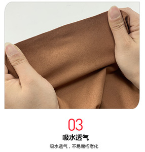 Кожаные Замшевые износостойкие дышащие тканевые перчатки из искусственного меха для багажа - Product Image 5