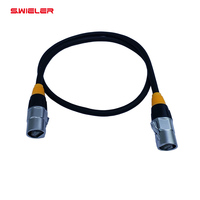 SWIELER Hochwertiges Flexibles Ethercon-Kabel RJ45 Cat6 STP UTP Doppelt Abgeschirmtes Modulares LED-Videowand-Panel-Schrank-Patchkabel