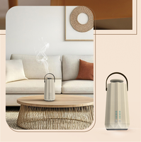 Diffuseur d'arômes portable Crearoma T-Air 50 ml, diffuseur d'huiles essentielles sans eau, machine à parfum, batterie, commande par application Bluetooth pour la maison et le bureau