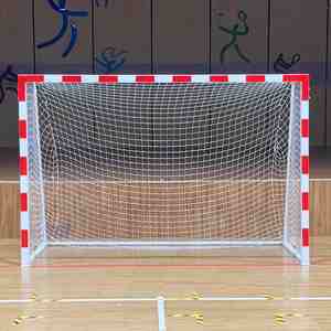 <span class=keywords><strong>But</strong></span> de football portable d'usine pour 5 personnes, poteau de handball en aluminium mobile pour intérieur et extérieur - Product Image 6