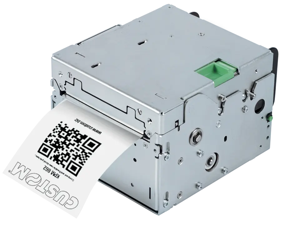 3 Inci 80Mm Kios Penerima Tiket RFID Printer Thermal KPM862 untuk Integrasi OEM Printer Tiket Kios Kustom KPM862