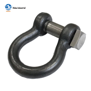 Manille de chalutage HIDEA à tête carrée, type arc, en acier au carbone forgé, trempé et électrogalvanisé - Product Image 3