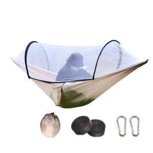 Hamac de camping avec <span class=keywords><strong>moustiquaire</strong></span> Hamacs suspendus Lit hamac à balançoire pour extérieur adulte Durable 3 en 1 - Product Image 3