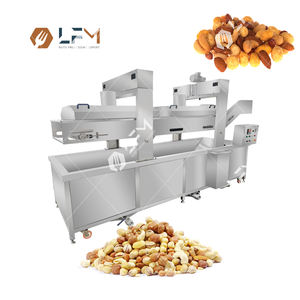 เครื่องทอด<span class=keywords><strong>ไก่</strong></span>ถั่วลิสงสายพานลำเลียงแบบต่อเนื่องเครื่องทอดขนาดใหญ่แบบอุตสาหกรรมอัตโนมัติ - Product Image 1