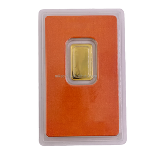 Metallhandwerk Gedenkbarren, 5g Goldbarren mit Goldauflage, Versiegelter Verpackung, Verschiedene Seriennummern, Nicht-Magnetisch - Product Image 2