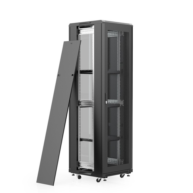 Manufacturer 19 Floor Standing Network Cabinets 42u 600*600 Size Durable and Reliable Storage for Networking Needs