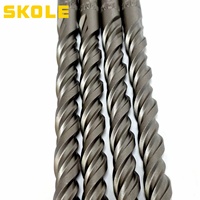 Foret à percussion SDS Plus en carbure YG8C de qualité supérieure, extra long (600 mm, 800 mm, 1000 mm), diamètre 14 mm, pour maçonnerie, béton, granit et pierre