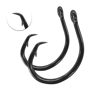 2 # ~ 12/0 # Acier à haute teneur en carbone Demon Offset Hameçon de pêche Inline Circle Hook Big <span class=keywords><strong>Game</strong></span> Ultrapoint Hameçon de pêche en eau salée - Product Image 4