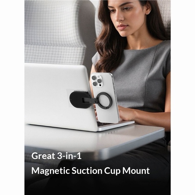 New Custom logo Best Portable Foldable Metal Suction Gym Magnetic Phone Stand Holder Wall Mount Magnetic Mobile Phone Holders