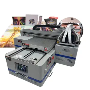 4060 Uv Flatbed Printer T-shirt Printer Machine Voor Glas Hout Metalen Keramische Phone Case Printing Machine