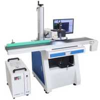 Machine de marquage laser UV 5W 10W avec CCD Sino Galvo, prend en charge les formats DXF/BMP/AI, refroidissement par eau CNC