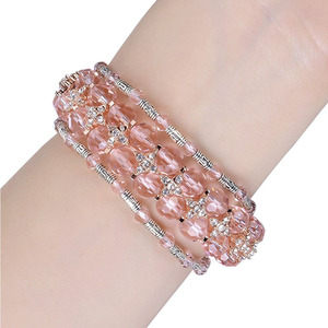 Huamj Rose <span class=keywords><strong>Bracelet</strong></span> de montre élastique, <span class=keywords><strong>Bracelet</strong></span> de montre, perles d'<span class=keywords><strong>or</strong></span>, perle de luxe pour filles, <span class=keywords><strong>Bracelet</strong></span> Rose pour <span class=keywords><strong>Apple</strong></span> - Product Image 3