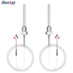 M10 螺纹 A 级 <span class=keywords><strong>PT100</strong></span> RTD 铂电阻探头 高温传感器 <span class=keywords><strong>Pt100</strong></span> Rtd 传感器 OEM ODM 可定制 - Product Image 2
