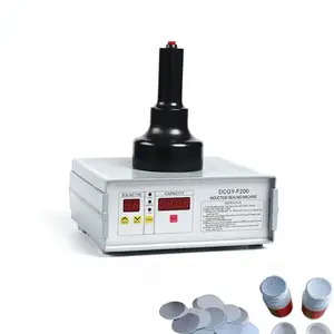 F200 Manual Aluminium Foil Plastic Glass Bottle Lid Cap Induction Sealer Sealing Machine