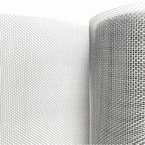 Tùy chỉnh làm bằng thép không gỉ dệt dây lưới băng tải để nướng, dệt trơn, khẩu độ 8mm, Đường kính dây 1mm - Product Image 5