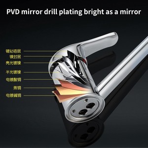 Kitchen Faucet Single <b>Handle</b> 360 Degree Rotate Modern Design Deck Mounted Hot Cold Water Sink Tap - Product Image 4