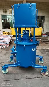 Machine à mélanger le coulis portable et fiable avec moteur de 4 kW, productivité de 10 m³/h, réservoir d'eau intégré pour un déplacement facile - Product Image 5