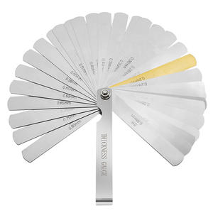 מד חום מד עובי 32 להבים סט מד מד 20 להבים עם טווח כלי מדידה 0.04 מ "מ 0.88 מ" מ מסתם - Product Image 3