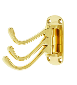 Handmade Metal Wall Mounted <b>Single</b> <b>Hook</b> With Nickel Plating Finishing Anchor Shape High Quality Simple Design for Organization - Product Image 1