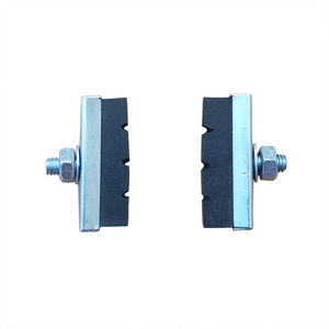 Pastillas de freno para bicicleta, compuesto metálico, mecánico, duradero, para uso delantero y trasero, modelo Sc-555 - Product Image 1