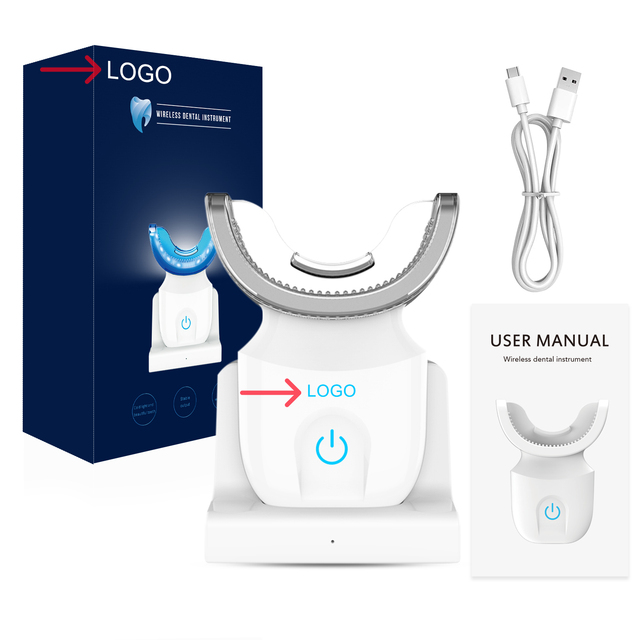 Waterproof Food Grade Teeth Whitening Kit Electric Portable Teeth Whitening Machine for Teeth Cleansing Care
