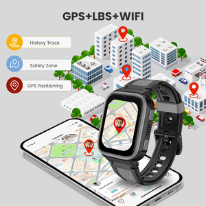 นาฬิกาอัจฉริยะ K10 4G รุ่นขายดีที่สุด กันน้ำ IP68 ปุ่ม SOS โทรวิดีโอคอล นาฬิกาสมาร์ทวอทช์สำหรับเด็ก <span class=keywords><strong>พ</strong></span>ร้อมแอป LAGENIO ฟรีสำหรับ Android และ IOS - Product Image 4