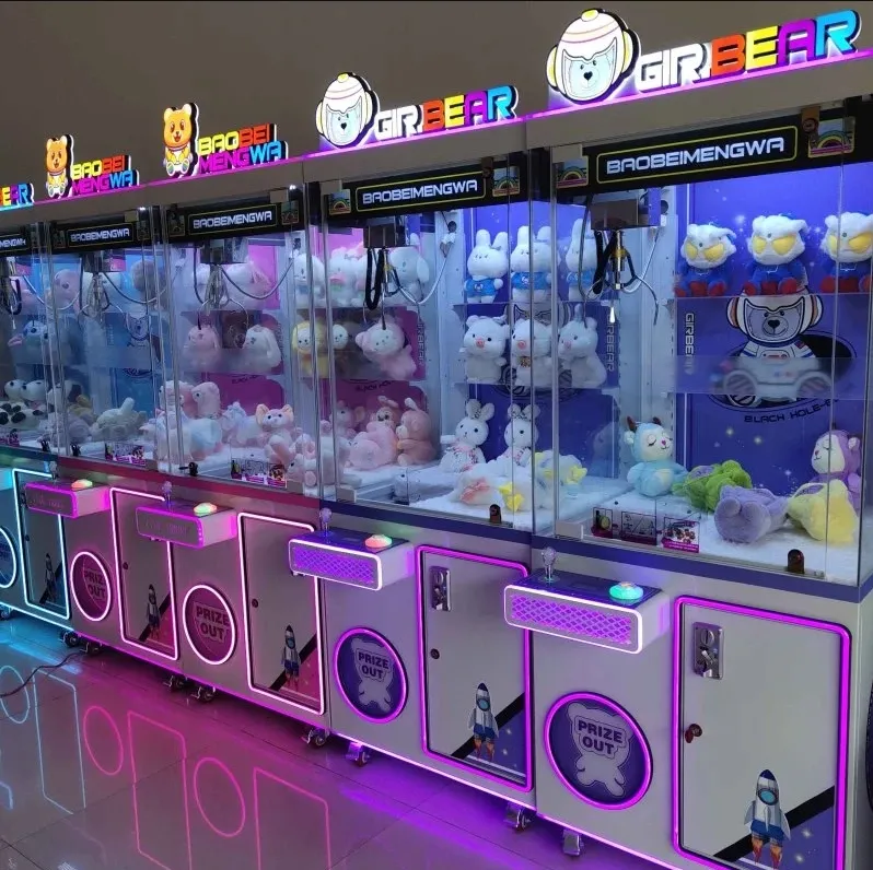 Game Center Bars Preis fänger Maschine Japan Klaue Maschine Token Münz rechnung Akzeptor Greifautomat Puppe Grabber