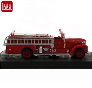 Vehículo <span class=keywords><strong>de</strong></span> juguete a escala 1:64, modelo <span class=keywords><strong>de</strong></span> camión <span class=keywords><strong>de</strong></span> <span class=keywords><strong>bomberos</strong></span> <span class=keywords><strong>de</strong></span> metal - Product Image 4