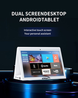 Terminal de paiement NFC à écran tactile double 10,1 pouces, système Android, tout-en-un, PC de table POS, restaurant, autre machine