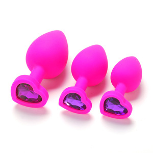 Tapón Anal de Silicona en Forma de Corazón YM, Masajeador de Próstata para Mujeres y Hombres, Juguetes Sexuales para Parejas, Modelo Original ANH - Product Image 5