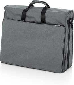 Échantillon gratuit Sac d'ordinateur de bureau à roulettes Oxford noir Sac de rangement spécial pour moniteur Hôte - Product Image 3