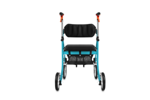 Il deambulatore ortopedico in lega <span class=keywords><strong>di</strong></span> alluminio aiuta la deambulazione su tutti i terreni con sedile e freni per la mobilità leggera - Product Image 4