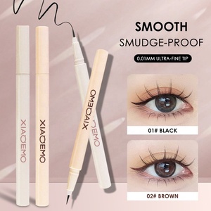 Punta ultrafina, resistente al agua, marrón, <span class=keywords><strong>delineador</strong></span> de ojos, cabezal de cepillo, Lápiz <span class=keywords><strong>Delineador</strong></span> de ojos líquido de larga duración sin manchas - Product Image 2