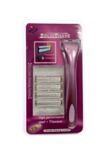 Máquina <span class=keywords><strong>para</strong></span> fabricar cuchillas de afeitar de acero inoxidable importada de 3 hojas <span class=keywords><strong>para</strong></span> uso facial y corporal - Product Image 3