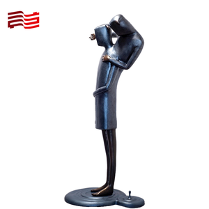 Adornos <span class=keywords><strong>de</strong></span> Hotel <span class=keywords><strong>de</strong></span> resina negra <span class=keywords><strong>de</strong></span> estilo nórdico, escultura <span class=keywords><strong>de</strong></span> arte abstracto <span class=keywords><strong>de</strong></span> retrato <span class=keywords><strong>de</strong></span> cuerpo humano, escultura decorativa <span class=keywords><strong>de</strong></span> moda - Product Image 5