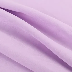 ผ้าชีฟองคุณภาพสูงทนทานใช้ตัดเย็บแบบต่างๆผ้าชีฟองผ้าไหมชีฟองผ้าจีบ