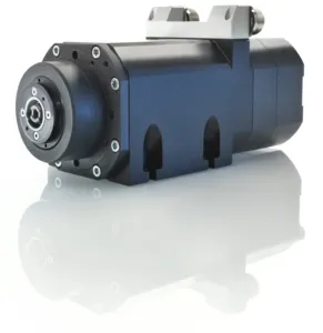 HSD ES350 high precision machine tool spindle motor with speed 36.000 rpm power of 8 / 9 kW made in italy
