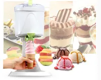 Volautomatische Mini Fruit Zachte Dienen Crèmes Machine Ijs Maker Met Eenvoudige Een Push Werking, voor Thuis Diy Keuken