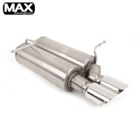 MAX Auto Racing Parts Kit de tuyau de descente d'échappement en acier inoxydable pour BMW E46 FULL CAT Fabricant de système d'échappement arrière