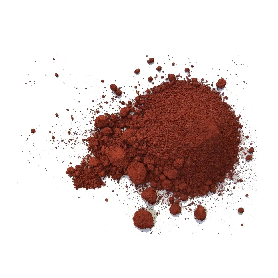 O óxido de ferro pigmenta o pó para toner cerâmico e outros
