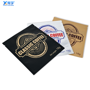 Sachet en aluminium imprimé sur mesure, scellé sur trois côtés, haute barrière, qualité alimentaire, en Mylar, pour café, chocolat, bonbons à suspendre - Product Image 3