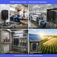 Variateur de fréquence (VFD) pour convoyeur de machine textile, mélangeur, extrudeuse et emballage, 1.5KW 2.2KW 4KW 5.5KW 380V Triphasé