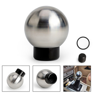 CNSPEED Aluminum Alloy Gear <b>Shift</b> <b>Knob</b> Universal Silver 6-Speed Manual Car Modification - Product Image 4
