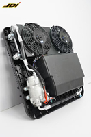 Climatiseur de toit double ventilateur 12V 24V DC pour camion, fourgonnette, camping-car, caravane