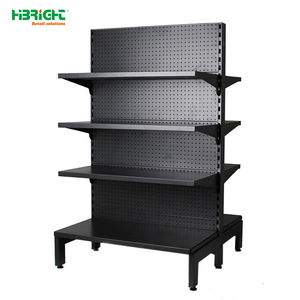 Estante de Exhibición Metálico Highbright para Comercios con Panel Trasero Perforado - Product Image 1