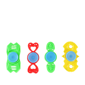 Fabricant en gros il y a des oiseaux WJ-2263 sonnant Mini doigt Spinner toupies petit sol en plastique Spin Stack jouets pour - Product Image 1