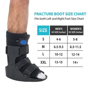 Harga pabrik Ortho ortopedi perangkat kesehatan kaki mengurangi rasa sakit Walker sepatu bot udara untuk fraktur stres - Product Image 6