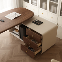 Ensemble de bureau de direction moderne simple avec chaise confortable Panneau de bois moderne
