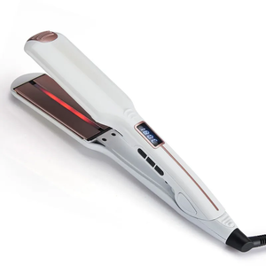 Plancha <span class=keywords><strong>de</strong></span> <span class=keywords><strong>Pelo</strong></span> Infrarroja <span class=keywords><strong>de</strong></span> Cerámica, Calentamiento Rápido, Herramienta Profesional para un Cabello Liso, Brillante y sin Frizz - Product Image 3